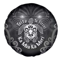 Aotearoa Toitu Te Tiriti Spare Tire Cover Ka Mua Ka Muri LT05 - Polynesian Pride