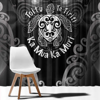 Aotearoa Toitu Te Tiriti Window Curtain Ka Mua Ka Muri LT05 - Polynesian Pride