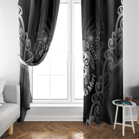 Aotearoa Toitu Te Tiriti Window Curtain Ka Mua Ka Muri LT05 - Polynesian Pride