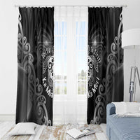 Aotearoa Toitu Te Tiriti Window Curtain Ka Mua Ka Muri LT05 - Polynesian Pride