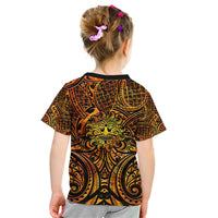 New Zealand Tamanuitera The Sun Kid T Shirt Maori Pattern