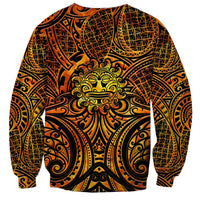New Zealand Tamanuitera The Sun Sweatshirt Maori Pattern LT05 - Polynesian Pride