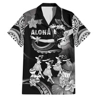 Hawaii Beautiful Hula Dancers Family Matching Mermaid Dress and Hawaiian Shirt With Ipu Keke And Pahu Drum