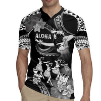 Hawaii Beautiful Hula Dancers Rugby Jersey With Ipu Keke And Pahu Drum LT05 - Polynesian Pride