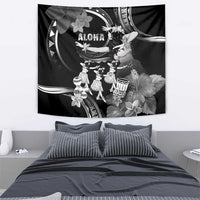 Hawaii Beautiful Hula Dancers Tapestry With Ipu Keke And Pahu Drum