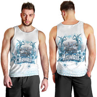 Hawaii Sugar Plantation Men Tank Top With Hawaiian Tapa Pattern LT05 - Polynesian Pride