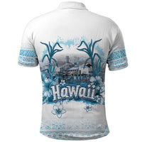Hawaii Sugar Plantation Polo Shirt With Hawaiian Tapa Pattern LT05 - Polynesian Pride