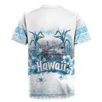 Hawaii Sugar Plantation Rugby Jersey With Hawaiian Tapa Pattern LT05 - Polynesian Pride