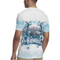Hawaii Sugar Plantation Rugby Jersey With Hawaiian Tapa Pattern LT05 - Polynesian Pride