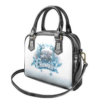 Hawaii Sugar Plantation Shoulder Handbag With Hawaiian Tapa Pattern