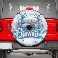 Hawaii Sugar Plantation Spare Tire Cover With Hawaiian Tapa Pattern LT05 - Polynesian Pride