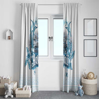 Hawaii Sugar Plantation Window Curtain With Hawaiian Tapa Pattern LT05 - Polynesian Pride