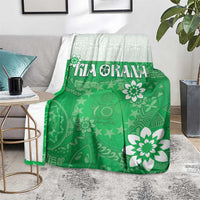 Cook Islands Maori Language Week Blanket Pacific Tapa Pattern LT05 - Polynesian Pride