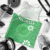 Cook Islands Maori Language Week Men Tank Top Pacific Tapa Pattern LT05 - Polynesian Pride