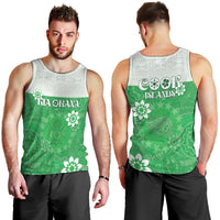 Cook Islands Maori Language Week Men Tank Top Pacific Tapa Pattern LT05 - Polynesian Pride