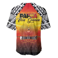 Papua New Guinea 50th Independence Day Baseball Jersey One People One Nation One PNG LT05 - Polynesian Pride