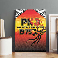 Papua New Guinea 50th Independence Day Canvas Wall Art One People One Nation One PNG LT05 - Polynesian Pride
