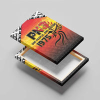 Papua New Guinea 50th Independence Day Canvas Wall Art One People One Nation One PNG LT05 - Polynesian Pride