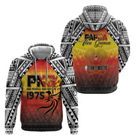 Papua New Guinea 50th Independence Day Hoodie One People One Nation One PNG LT05 - Polynesian Pride