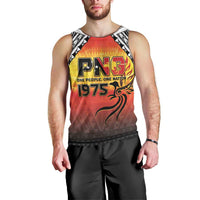Papua New Guinea 50th Independence Day Men Tank Top One People One Nation One PNG LT05 - Polynesian Pride
