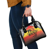 Papua New Guinea 50th Independence Day Shoulder Handbag One People One Nation One PNG LT05 - Polynesian Pride