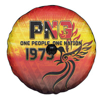 Papua New Guinea Independence Day Spare Tire Cover One People One Nation One PNG LT05 - Polynesian Pride