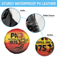 Papua New Guinea Independence Day Spare Tire Cover One People One Nation One PNG LT05 - Polynesian Pride