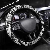 Papua New Guinea Independence Day Steering Wheel Cover One People One Nation One PNG LT05 Universal Fit Yellow - Polynesian Pride