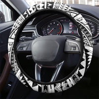 Papua New Guinea Independence Day Steering Wheel Cover One People One Nation One PNG LT05 - Polynesian Pride