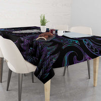 New Zealand Aotearoa Tablecloth Maori Tane Te Waiora Paua Shell Glitter Purple LT05 - Polynesian Pride