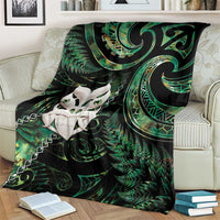 New Zealand Aotearoa Blanket Maori Wheku Paua Shell Glitter Green LT05 - Polynesian Pride