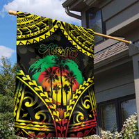 Aloha Tropical Palm Trees Garden Flag Reggae Polynesian Pattern LT05 - Polynesian Pride