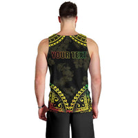 Aloha Tropical Palm Trees Men Tank Top Reggae Polynesian Pattern LT05 - Polynesian Pride