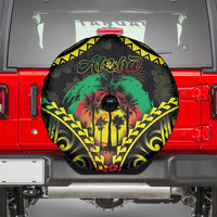 Aloha Tropical Palm Trees Spare Tire Cover Reggae Polynesian Pattern LT05 - Polynesian Pride