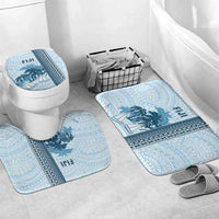 Fiji Regatta Bathroom Set Palm Tree Tapa Pattern - Polynesian Pride