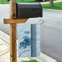 Fiji Regatta Garden Flag Palm Tree Tapa Pattern - Polynesian Pride