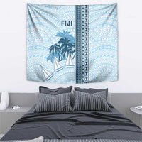 Fiji Regatta Tapestry Palm Tree Tapa Pattern - Polynesian Pride