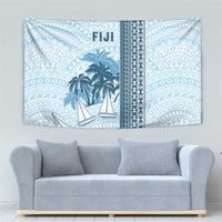 Fiji Regatta Tapestry Palm Tree Tapa Pattern - Polynesian Pride