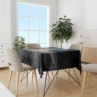 Hawaii Halloween Tablecloth Hallowaiian Skeleton Surf LT05 - Polynesian Pride