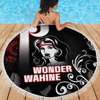 New Zealand Aotearoa Mana Wahine Beach Blanket LT05 - Polynesian Pride