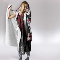 New Zealand Aotearoa Mana Wahine Hooded Blanket LT05 - Polynesian Pride