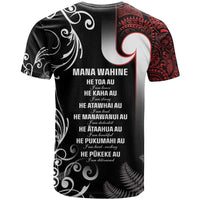 New Zealand Aotearoa Mana Wahine T Shirt LT05 - Polynesian Pride