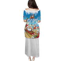 Guam Christmas Puletasi Felis Pasgua Chilling Santa LT05 - Polynesian Pride