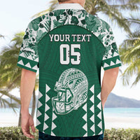 Custom Hawaii Football Hawaiian Shirt Rainbow Warriors Tropical Vibes LT05 - Polynesian Pride