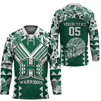 Custom Hawaii Football Hockey Jersey Rainbow Warriors Tropical Vibes LT05 - Polynesian Pride