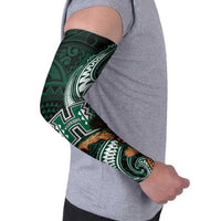 Hawaii Ikaika Warrior Football Arm Sleeves Polynesian Tribal Tattoo - Polynesian Pride