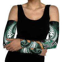 Hawaii Ikaika Warrior Football Arm Sleeves Polynesian Tribal Tattoo - Polynesian Pride