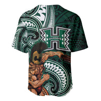 Hawaii Ikaika Warrior Football Baseball Jersey Polynesian Tribal Tattoo - Polynesian Pride