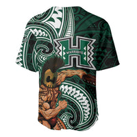Hawaii Ikaika Warrior Football Baseball Jersey Polynesian Tribal Tattoo LT05 - Polynesian Pride