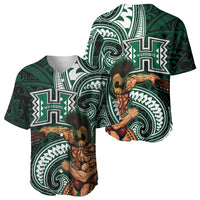 Hawaii Ikaika Warrior Football Baseball Jersey Polynesian Tribal Tattoo LT05 - Polynesian Pride